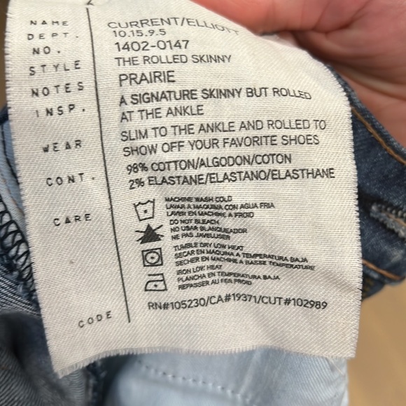 Current Elliot blue jeans - Picture 5 of 5